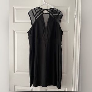Black dress from David’s bridal